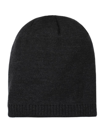 Wollen Beanie | Antraciet Grijs