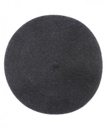 Wollen Baret | Antraciet Grijs