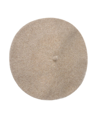 Wool Beret | Beige