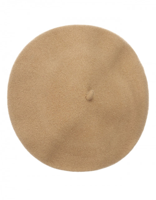Wool Beret | Brown