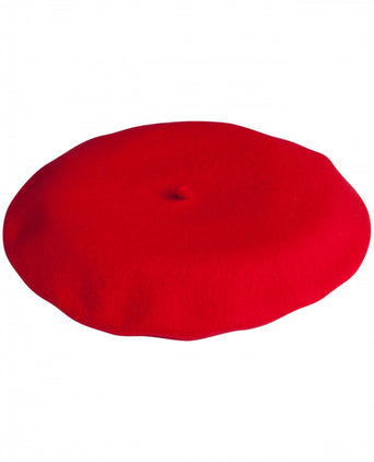 Wool Beret | Red