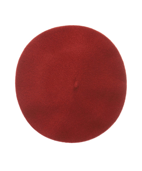 Wool Beret | Wine Red