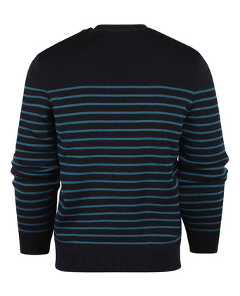 Saint James Pullover BinicII Round Neck | Blue