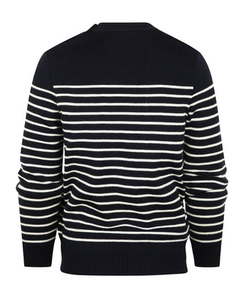 Saint James Pullover BinicII Ronde Hals | Blauw