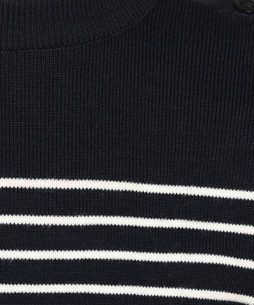 Saint James Pullover BinicII Ronde Hals | Blauw