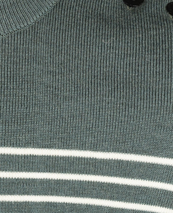 Saint James Pullover BinicII Ronde Hals | Groen