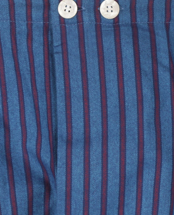 Pyjama set gestreept | Blauw