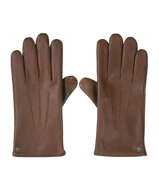 Handschuh aus weichem Nappaleder | Braun