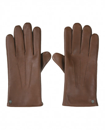 Soft Nappa Leather Glove | Brown