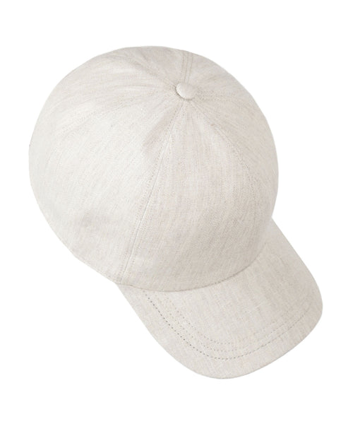 Baseball Cap Cotton/Linen | Brown
