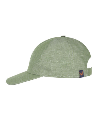 Baseball Cap katoen/linnen | Groen