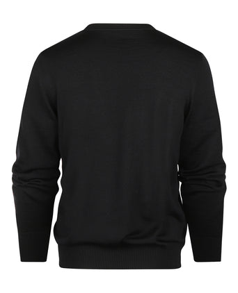 Maerz crew neck sweater | Black