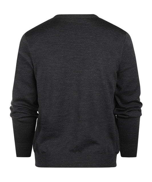 Maerz Pullover mit Rundhalsausschnitt | Anthrazit