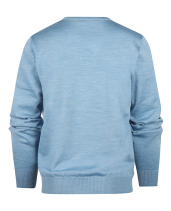 Maerz round neck sweater | Blue