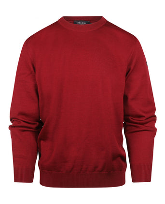 Pullover Maerz round neck | Bordeaux