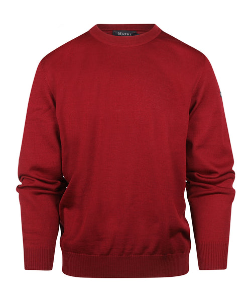 Pullover Maerz round neck | Bordeaux