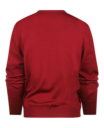 Pullover Maerz round neck | Bordeaux