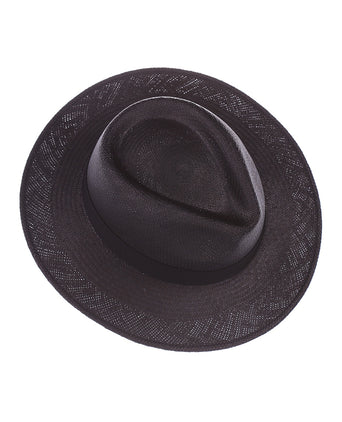 Klassieke Panama Hoed | Zwart