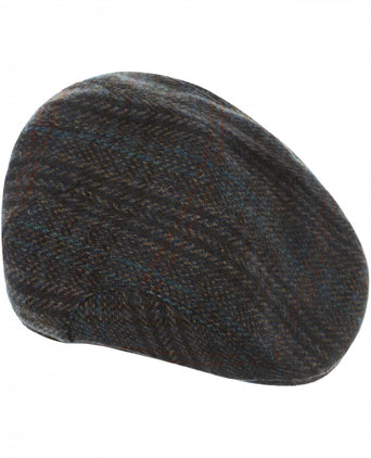 Wigens Tweed Cap | Blauw