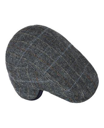 Wigens Tweed Cap | Blauw