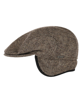 Wigens Tweed Cap | Bruin
