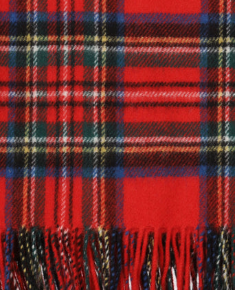 Irish Lambswool Plaid | Royal Stewart Tartan