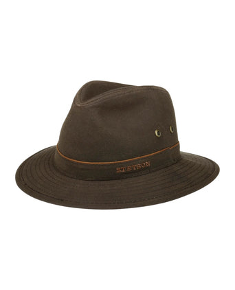 Hat Traveller Waxed | Brown