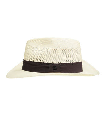 Luchtige Panama Hoed | Beige