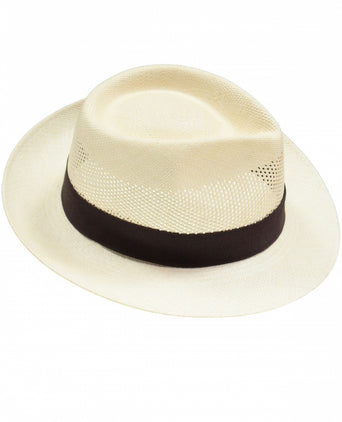 Luchtige Panama Hoed | Beige