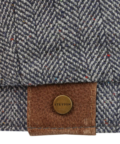 Hatteras Silk | Blue Herringbone