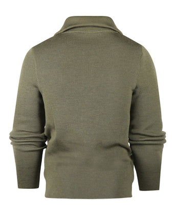 Saint James Cotentin Sailor Sweater | Green