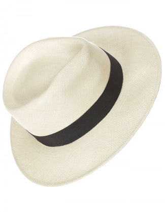 Fine Woven Panama Hat | Brown Fine Woven Panama Hat | Brown