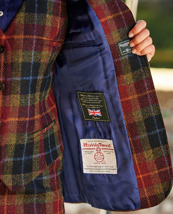 Harris Tweed Women's Blazer Carola | Red