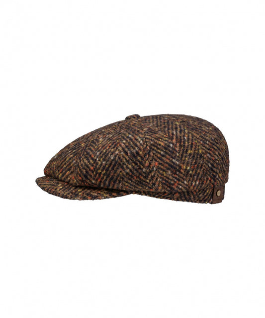 Stetson Hatteras Fischgrätmuster WV | Braun