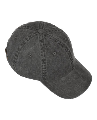 Katoenen Baseball Cap | Zwart