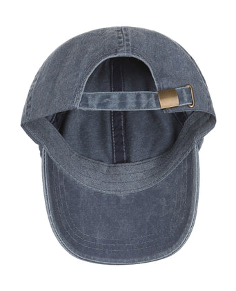 Katoenen Baseball Cap | Navy Blauw