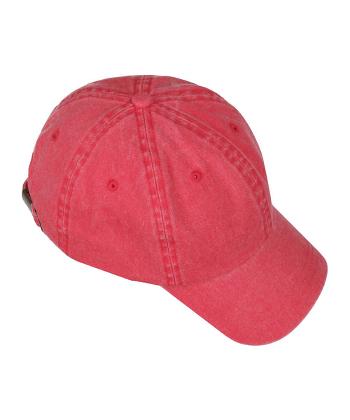 Cotton Baseball Cap | Red