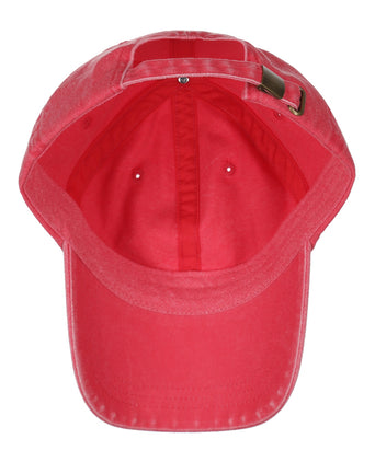 Katoenen Baseball Cap | Rood