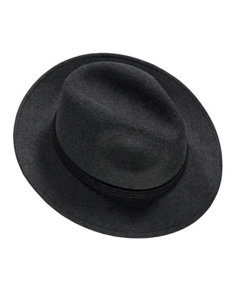 Sportieve Wolvilten Hoed | Antraciet Grijs