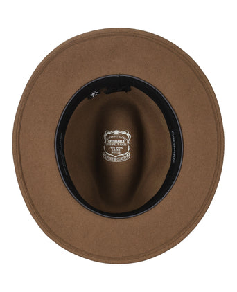 Sporty Wool Felt Hat | Brown