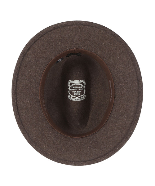 Sportieve Wolvilten Hoed | Bruin