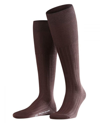 Milano men's knee socks | Brown