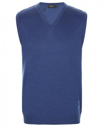 Merino wool slipover | Blue