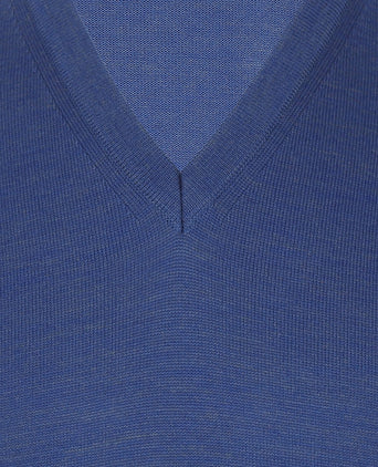 Slipover Merino wol | Blauw
