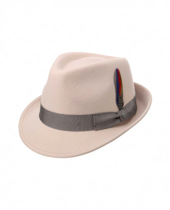 Hat Trilby | White