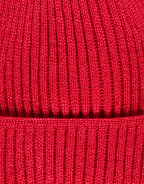Soft Merino Wool Hat | Red