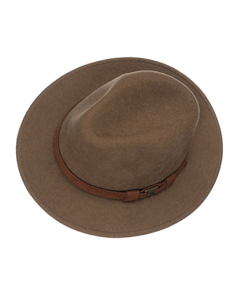 Sportieve Wolvilten Hoed | Bruin