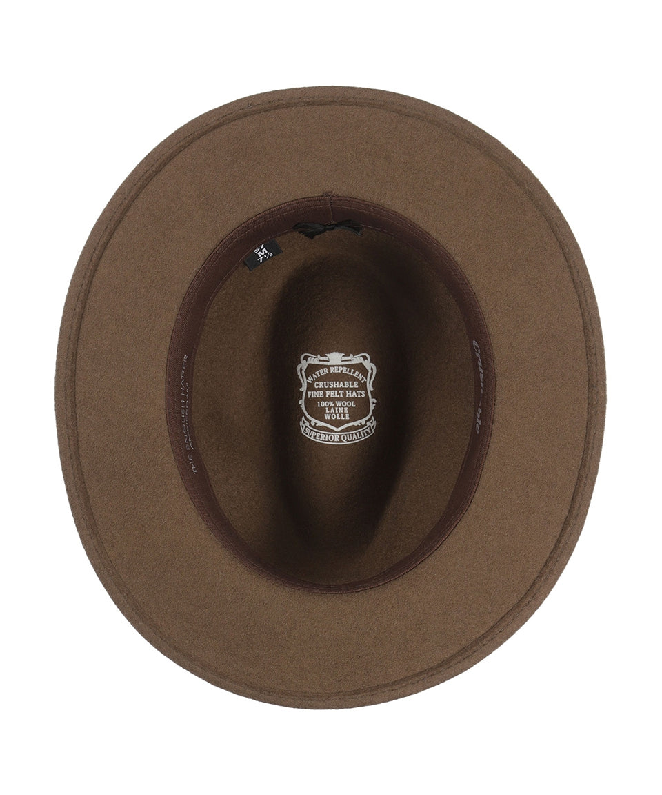 Sportieve Hoed wolvilt | Bruin