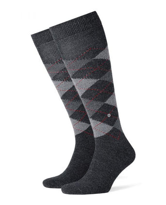 Preston Men's Knee Socks | Grey