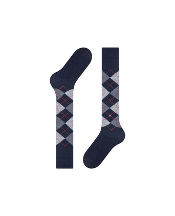 Preston Men's Knee Socks | Blue